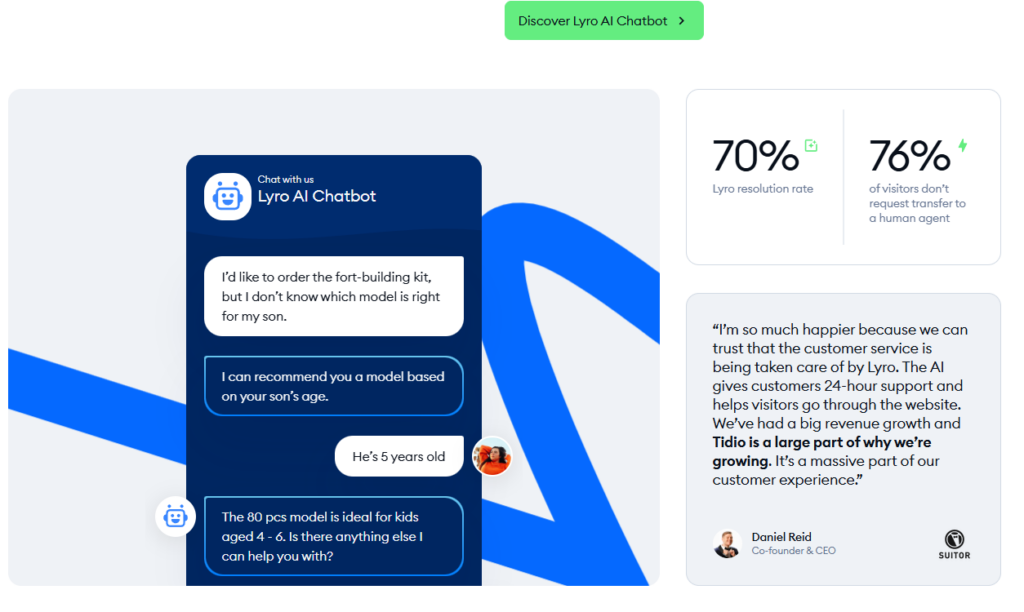 Tidio live chat bot Review 2025: Best chat bot